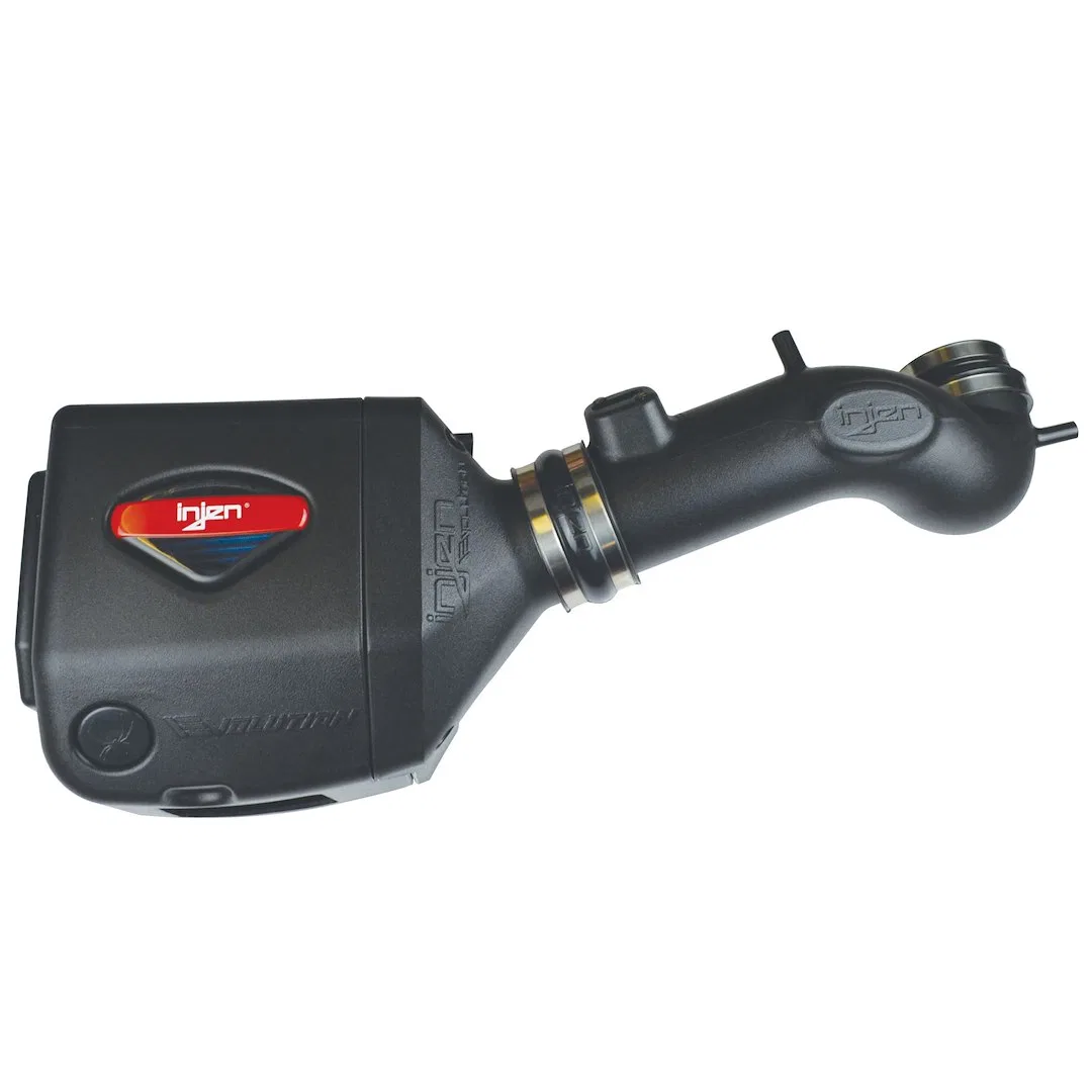 EVO7103 – INJEN Cold Air Intake, Black Polyethylene Tube Supernano-Web Blue Filter With Air Box